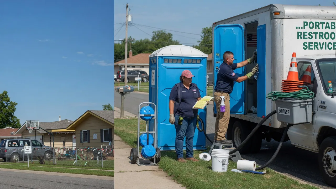 Portable Toilet Rental in New Windsor, IL near me